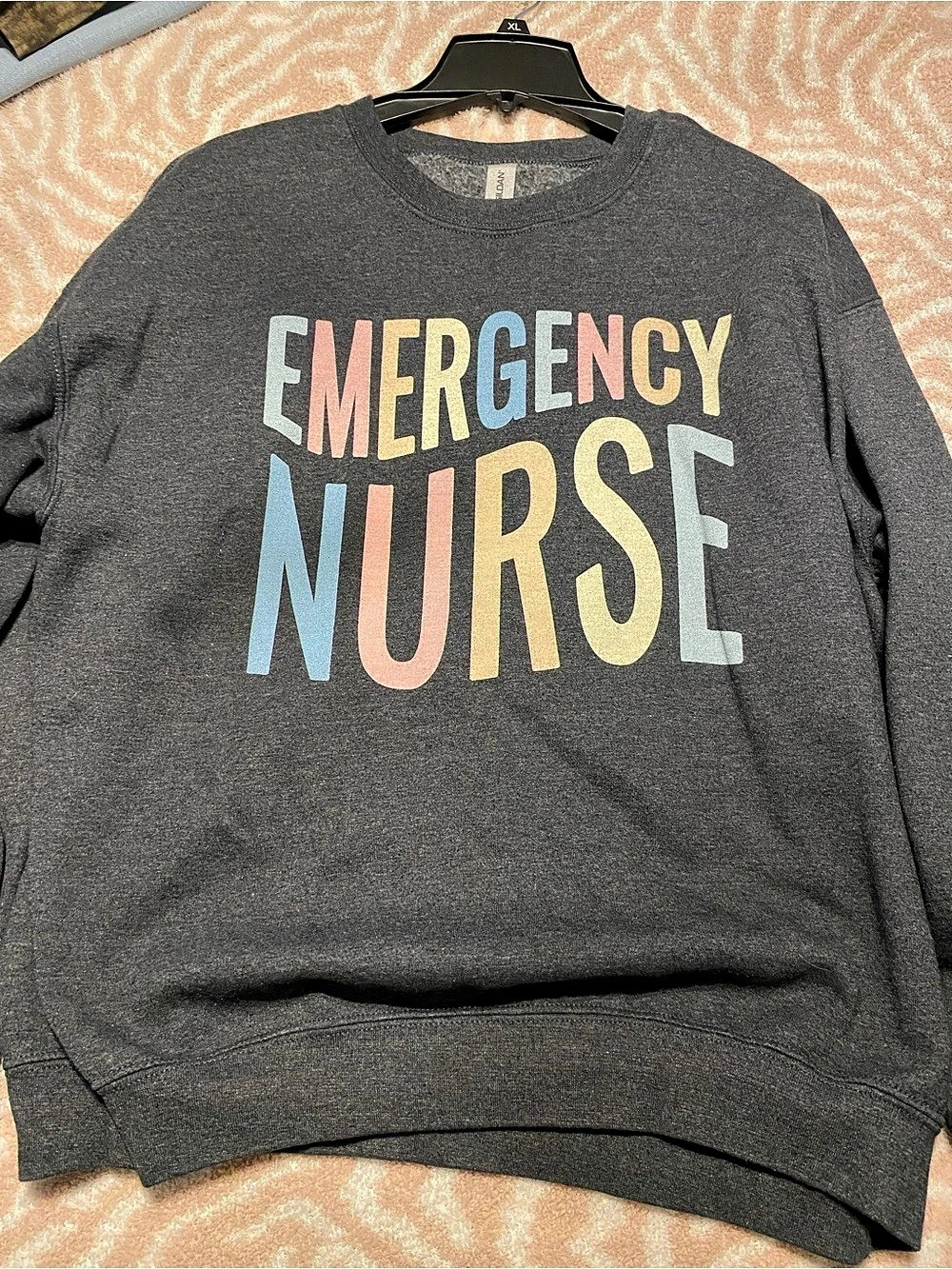 Gildan Emergency Nurse Graphic Sweatshirt